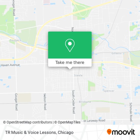 TR Music & Voice Lessons map