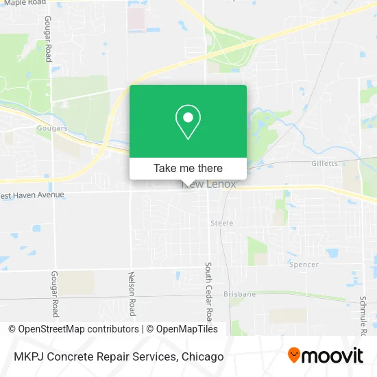 Mapa de MKPJ Concrete Repair Services