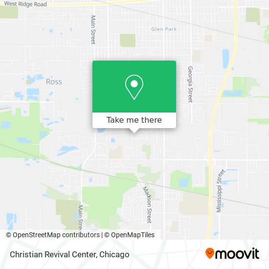 Christian Revival Center map