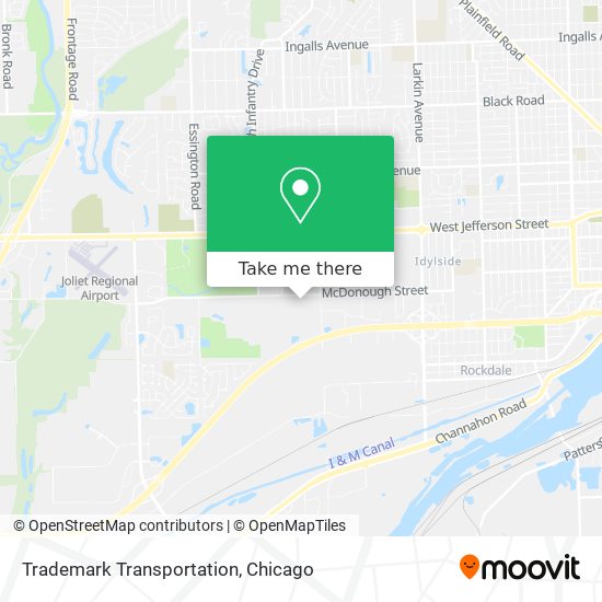 Trademark Transportation map