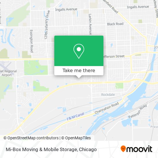 Mapa de Mi-Box Moving & Mobile Storage