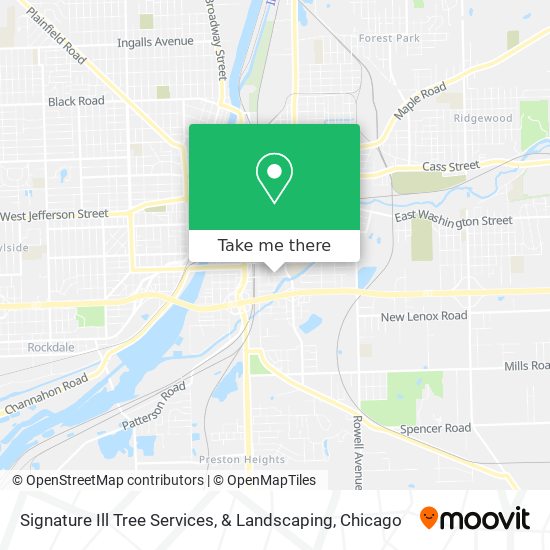 Signature Ill Tree Services, & Landscaping map