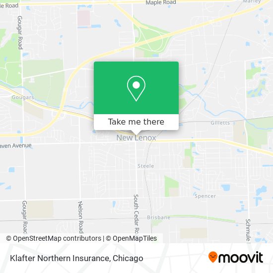 Klafter Northern Insurance map