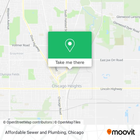 Affordable Sewer and Plumbing map