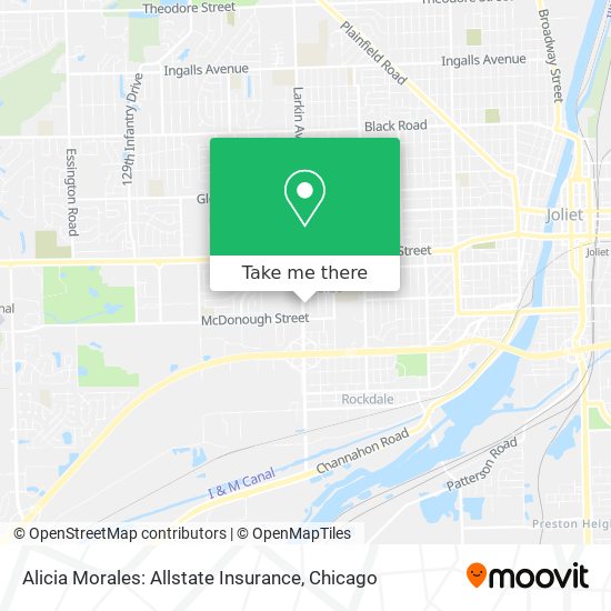 Alicia Morales: Allstate Insurance map