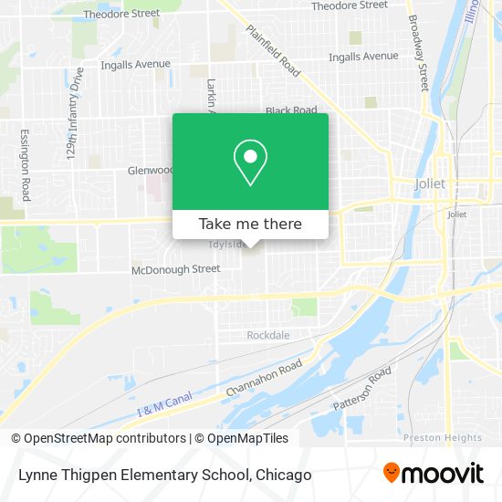 Lynne Thigpen Elementary School map