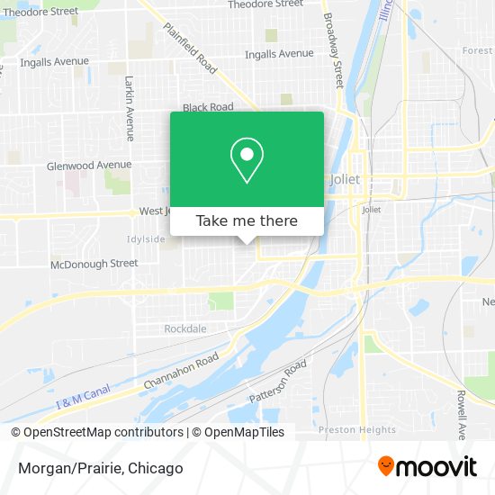 Morgan/Prairie map
