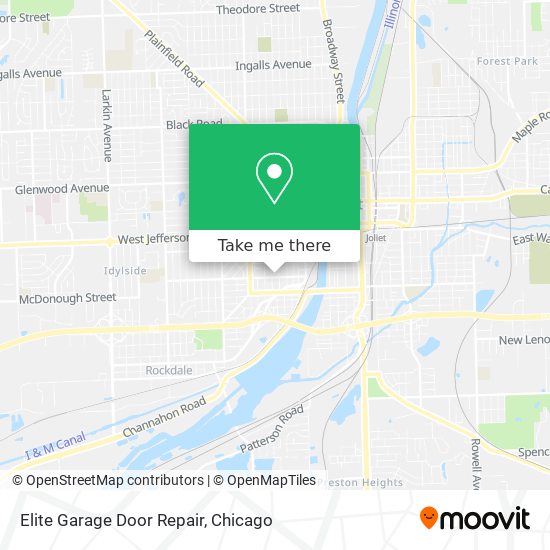 Mapa de Elite Garage Door Repair