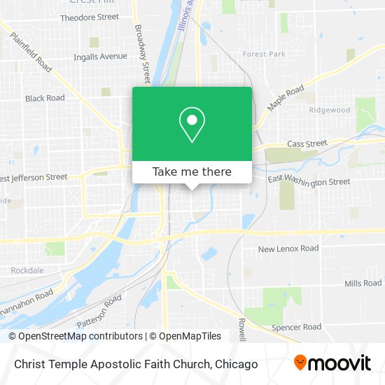 Christ Temple Apostolic Faith Church map