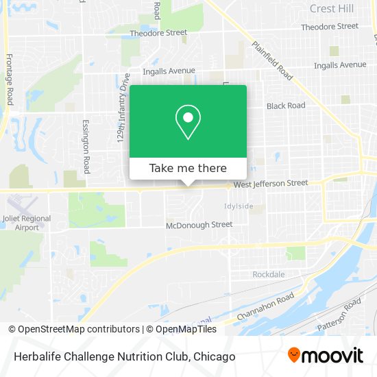 Mapa de Herbalife Challenge Nutrition Club