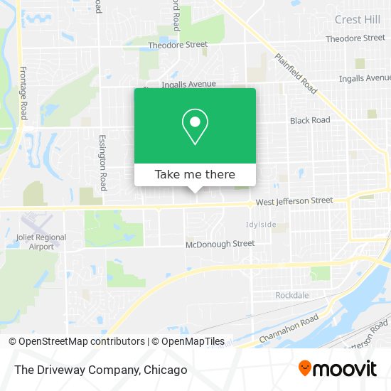 The Driveway Company map