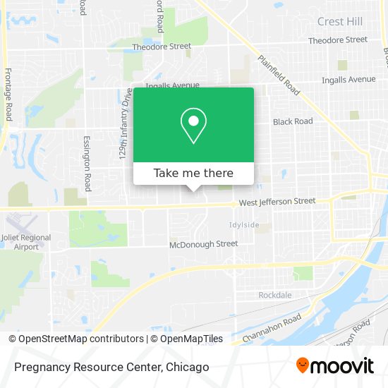 Mapa de Pregnancy Resource Center