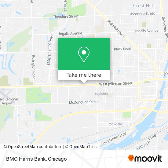 BMO Harris Bank map