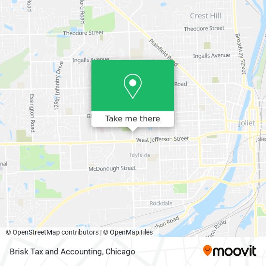 Mapa de Brisk Tax and Accounting