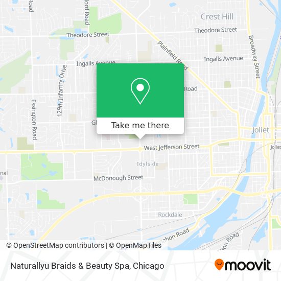 Naturallyu Braids & Beauty Spa map