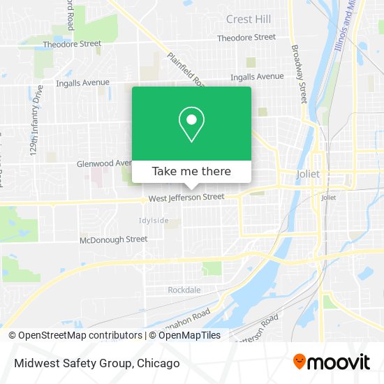 Midwest Safety Group map