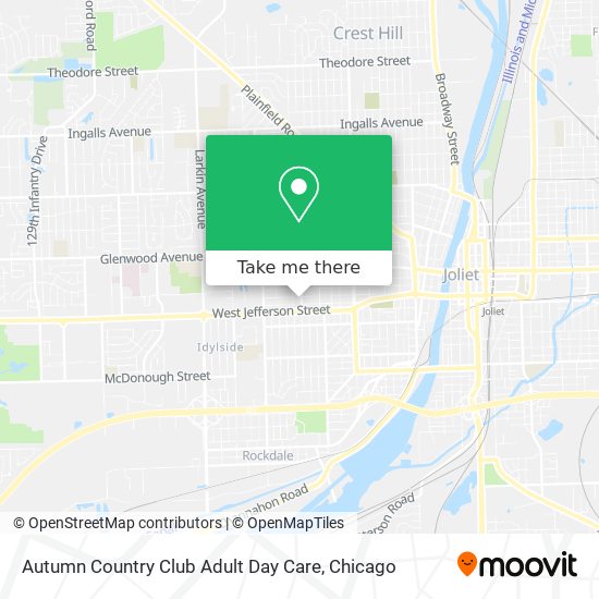 Autumn Country Club Adult Day Care map