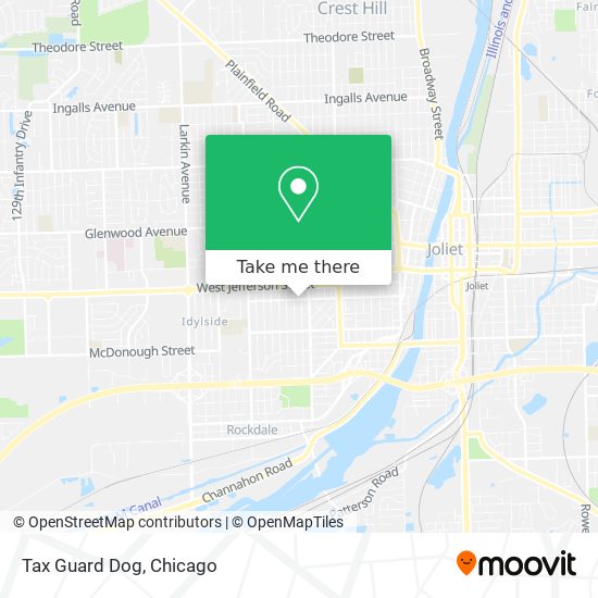 Tax Guard Dog map