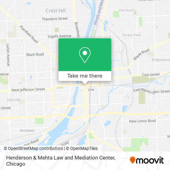 Henderson & Mehta Law and Mediation Center map
