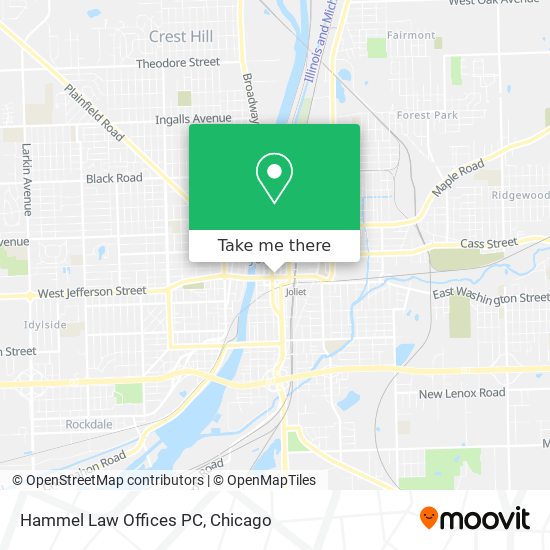 Hammel Law Offices PC map