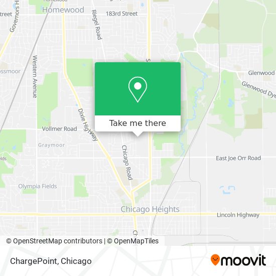 ChargePoint map