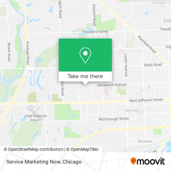 Service Marketing Now map