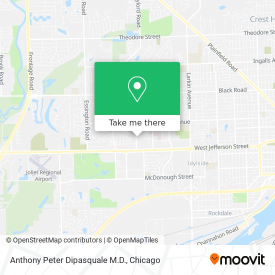 Anthony Peter Dipasquale M.D. map