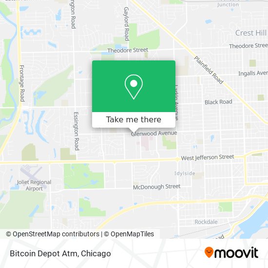 Mapa de Bitcoin Depot Atm