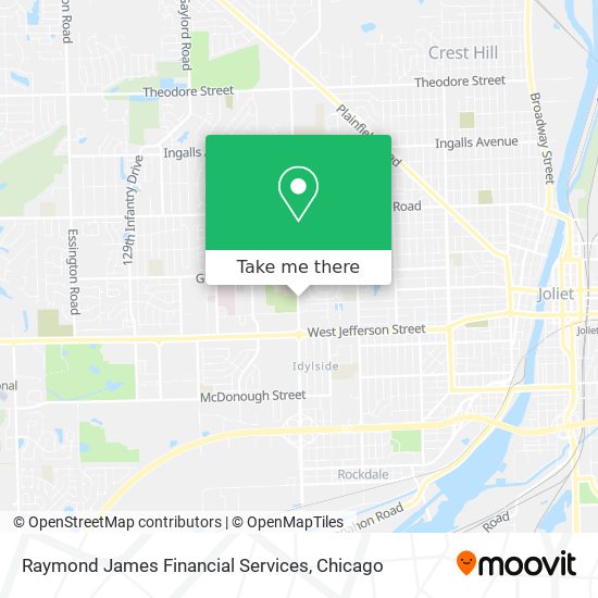 Raymond James Financial Services map