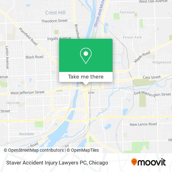 Staver Accident Injury Lawyers PC map