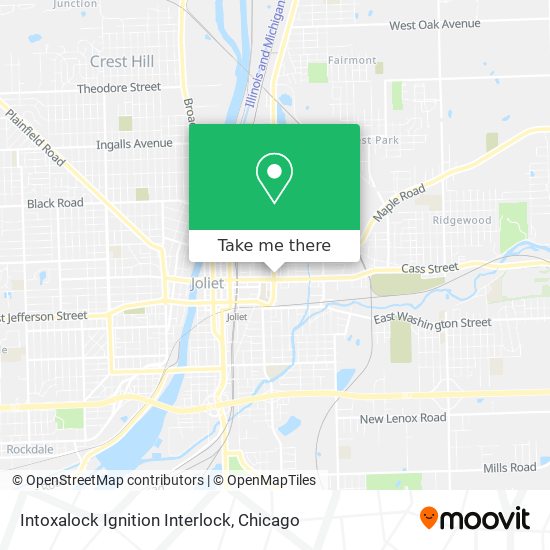 Intoxalock Ignition Interlock map