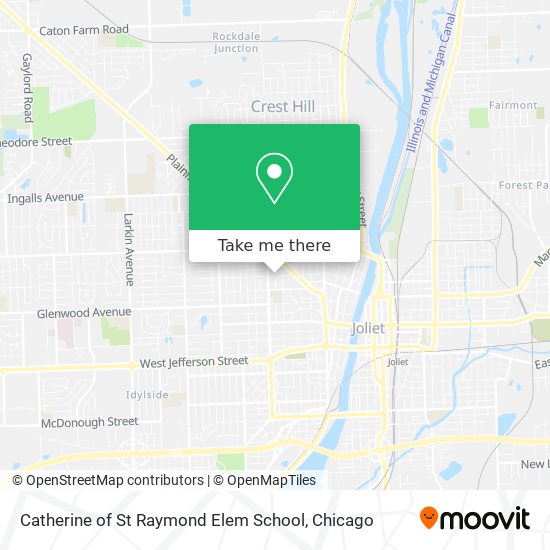 Catherine of St Raymond Elem School map