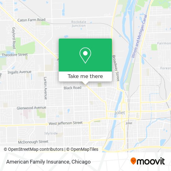 Mapa de American Family Insurance