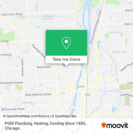 PDM Plumbing, Heating, Cooling Since 1885 map