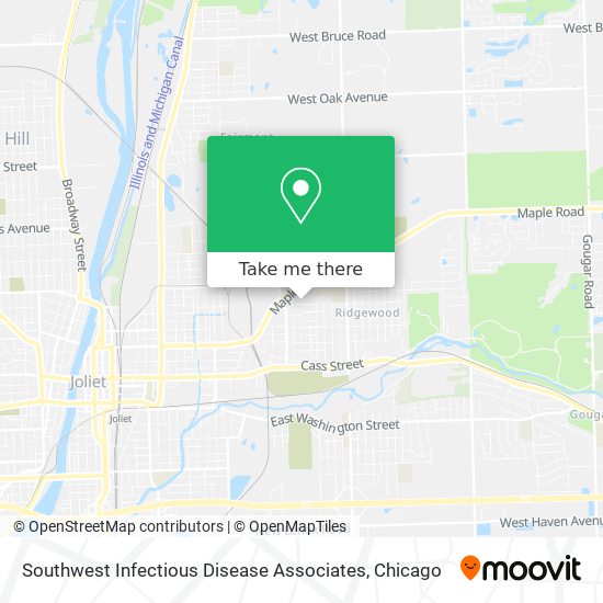 Southwest Infectious Disease Associates map