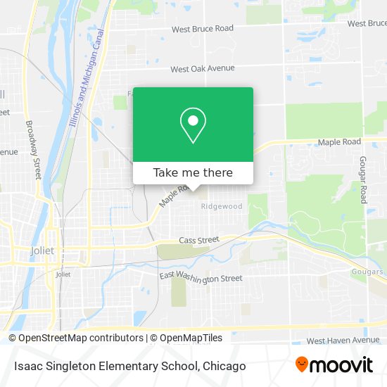 Mapa de Isaac Singleton Elementary School