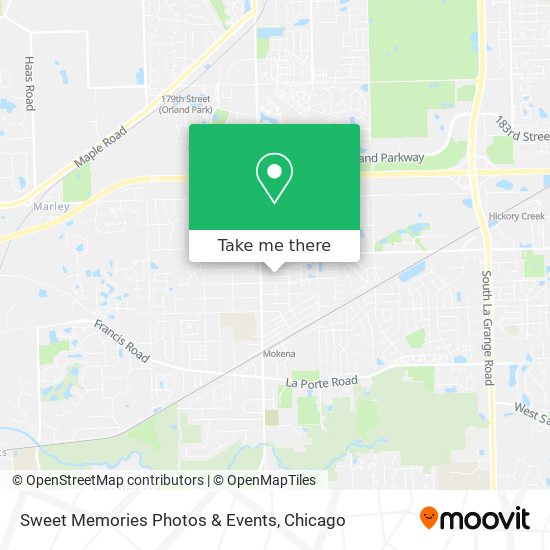 Mapa de Sweet Memories Photos & Events