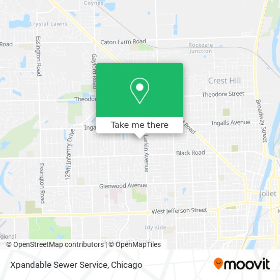 Xpandable Sewer Service map