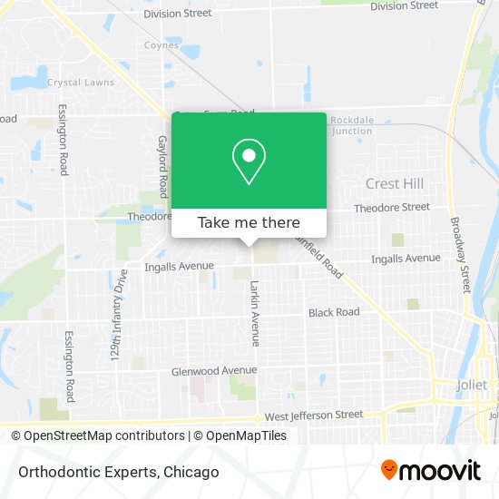 Orthodontic Experts map