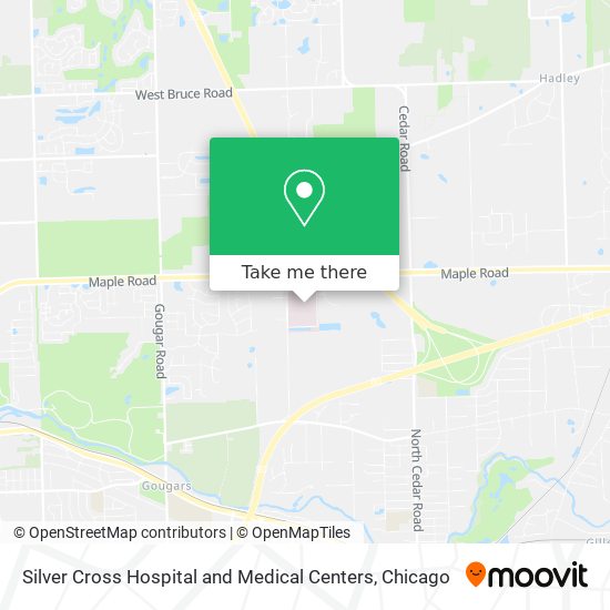 Silver Cross Hospital and Medical Centers map