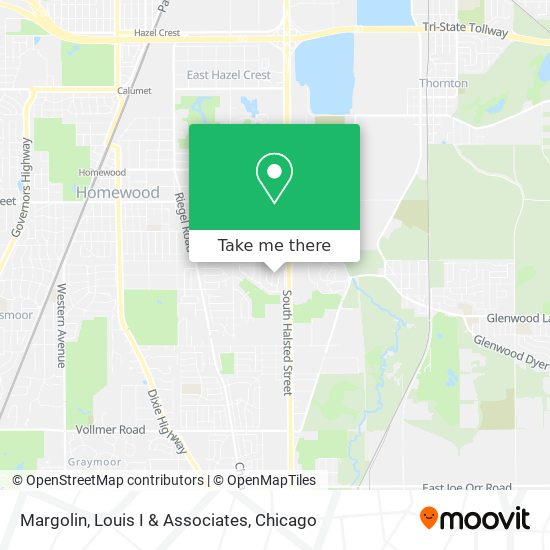 Margolin, Louis I & Associates map