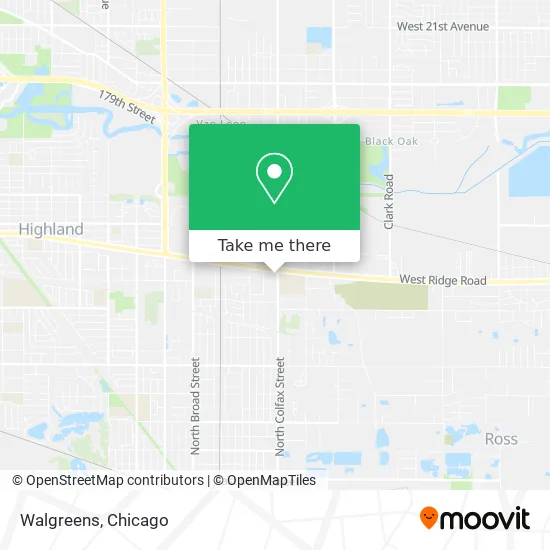 Walgreens map