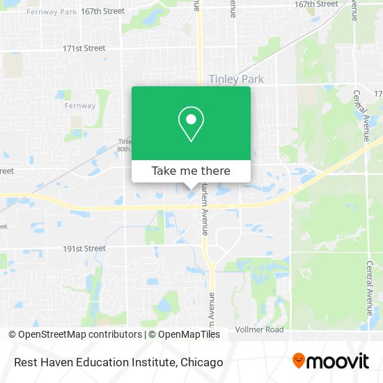 Mapa de Rest Haven Education Institute