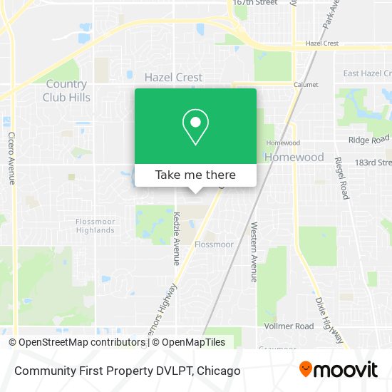 Community First Property DVLPT map