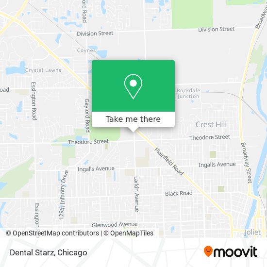 Dental Starz map