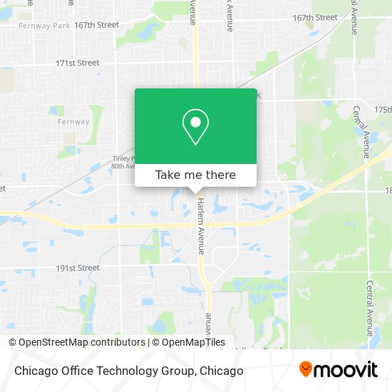 Chicago Office Technology Group map
