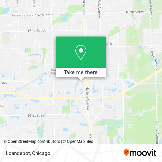 Loandepot map