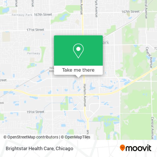 Mapa de Brightstar Health Care