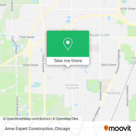 Amw Expert Construction map