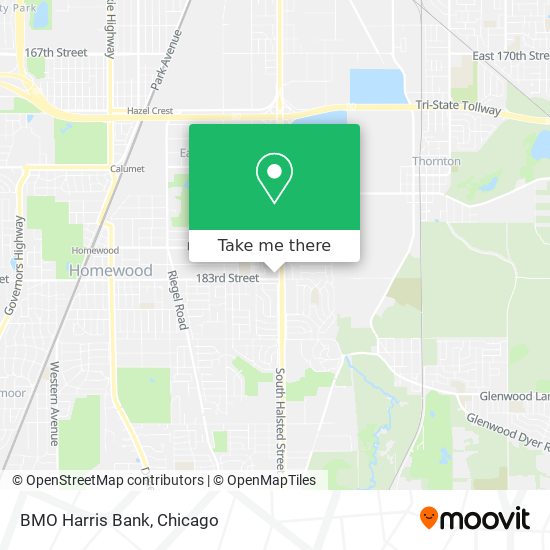 BMO Harris Bank map